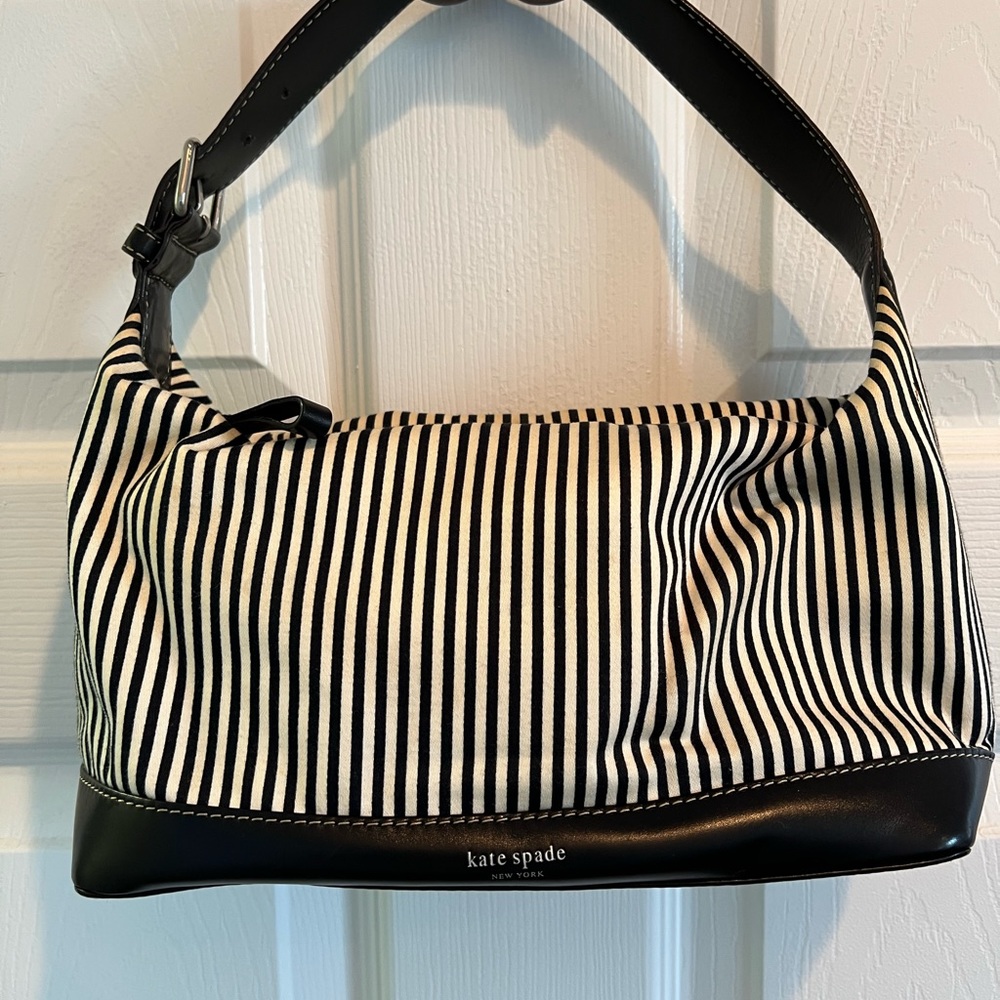 Kate Spade black and white bag